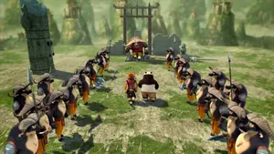 Temutai meet Po and Tigress.