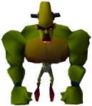 Mutated N.brio in Crash Bandicoot.