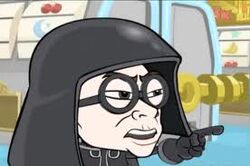 Dark Helmet in the animated series.