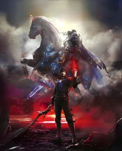 Odin alongside his Dominant, Barnabas Tharmr.