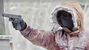 Judith Gun.jpg (145 KB) Judith after shooting Renne.