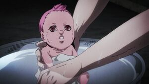 Diavolo as a baby.