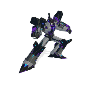 The Fallen as Megatronus in Transformers: Robots in Disguise.