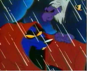 Pew with his vulture.