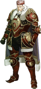 Official artwork of Rudolf from Shadows of Valentia.