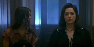 Adriana with Aura returning to the house.