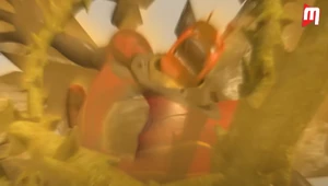 Bora Ra's death, as he is blasted into the Gargantuan Black Hole while being disintegrated by BoBoiBoy's attack.