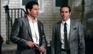 Dickie with Johnny Boy Soprano.