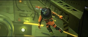 Doom glares at Kitty, knowing she can't win a fight with her, she leaves but now seeing that she doesn't care abot her or Pigtail, she now sees her as a psychotic monster who only cares about herself.