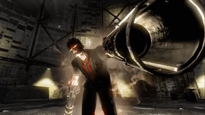 The Hammerhead being empowered by the Fragment.