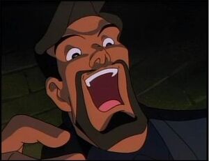 Xanatos' only evil laugh.