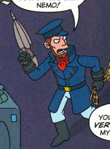 Captain Nemo in the Simpsons Comics