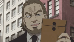 Twillight, disguising himself as Edgar, taking intel from an informant.