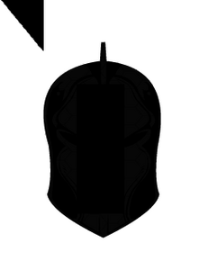 Hatbot in shadows.