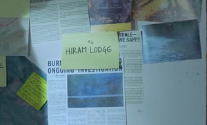 Hiram is suspected to be Jason Blossom's murderer.