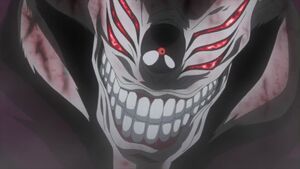 Anime Depiction of Eto's Kakuja Form.