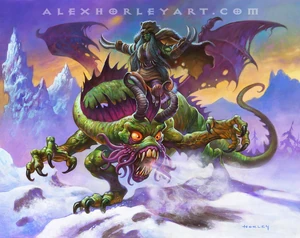 Hagatha and the Shudderwock in Descent of Dragons.