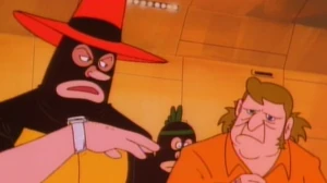 Black Mask and Dolmanstein.