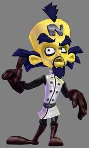 Dr. Cortex in Crash of The Titans.