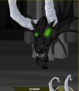 Drakath as Drakath the Darkness Dragon