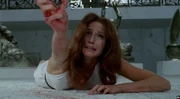 Monica after accidentally injuring herself