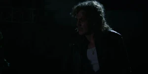 Billy frustrated with his car.