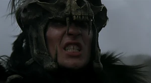 The Kurgan facing Connor MacLeod on the battlefield.