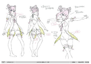 Girl character design.