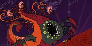 HIM in monster form.