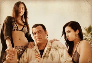Torrez with his girlfriends.