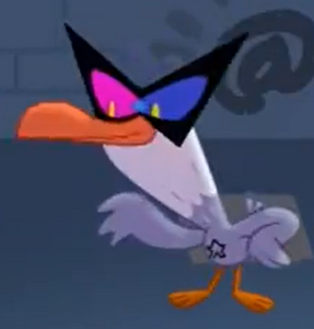 The seagull after he was possessed by Manipulens.