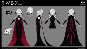 Salem V7-8 design model sheet.