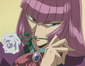 Zigfried von Schroeder (516 KB) Zigfried holding a white rose