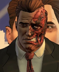 Two-Face in the Batman Telltale games