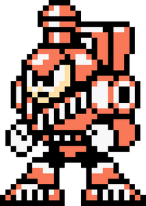 Charge Man Sprite - Mega Man 5