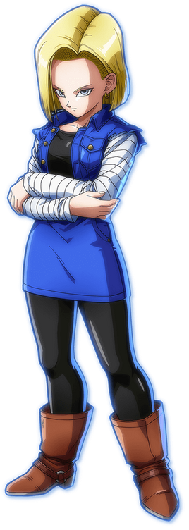 DBFZ Android18 Portrait