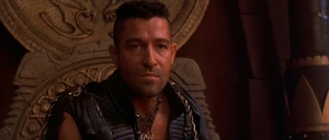 Memnon sensing a change in his mistress Cassandra.