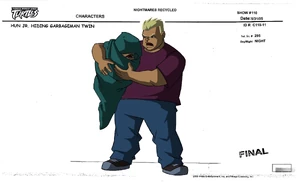 Hun separated his twin brother.