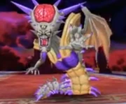 First battle against Orgodemir's true form in the 3DS version of Dragon Quest VII