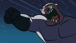 S1E10 Warthog monster attacking
