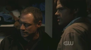 Azazel talking to Sam.