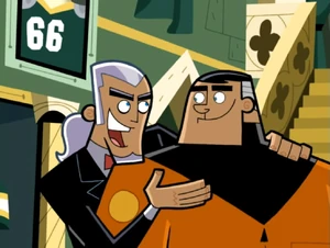 Vlad attempting to convince Jack to stay with him for the reunion party.