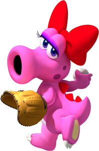 Birdo in Mario Super Sluggers.