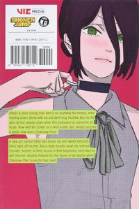 Reze in the back cover of Volume 6.