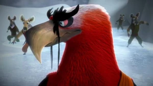 Jindiao walks on ice