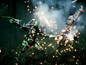 Joker Undead slashing Blade.