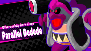 Parallel Dedede's splash screen.