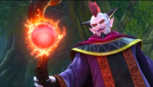 Mordegon's evil grin.