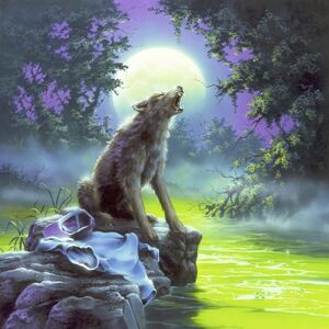 The Werewolf of Fever Swamp - Original Illustration