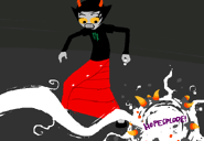Eridan taking his rightful place as the Prince of Hope.